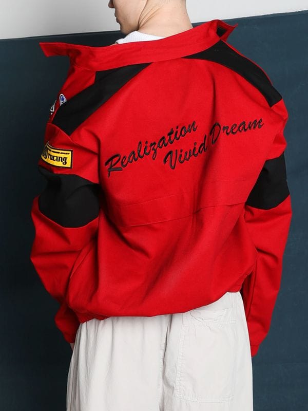 Lee Jun-young Weak Hero Class 2 Red Track Jacket