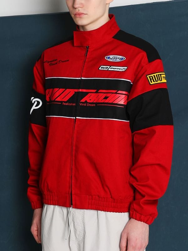 Lee Jun-young Weak Hero Class 2 Red Track Jacket – Winter Whirl