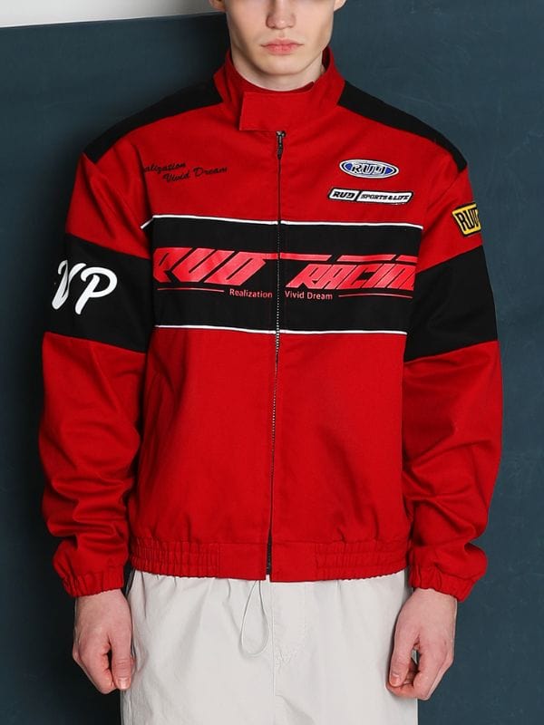 Lee Jun-young Weak Hero Class 2 Red Track Jacket – Winter Whirl