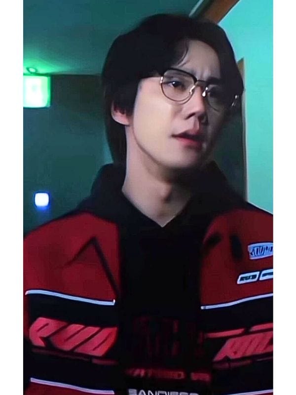 Lee Jun-young Weak Hero Class 2 Red Track Jacket