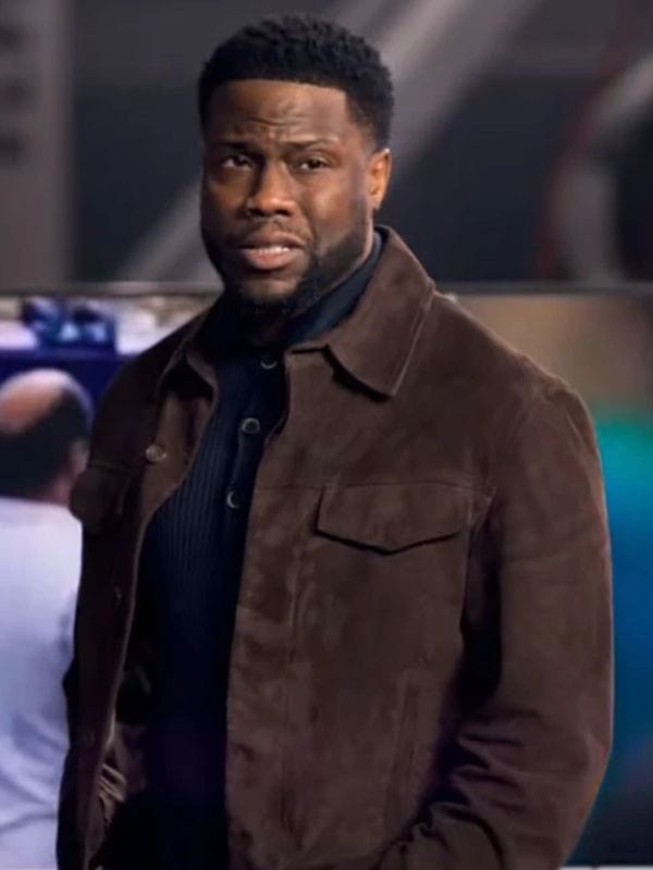 Lift 2024 Kevin Hart Brown Suede Jacket Cyrus Lift 2024 Kevin Hart Brown Suede Jacket