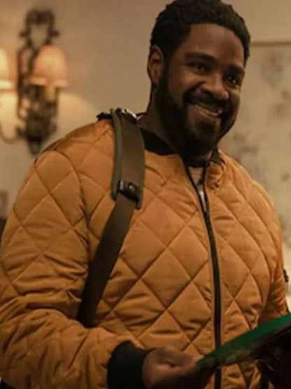 Loot S03 Ron Funches Bomber Jacket Yellow