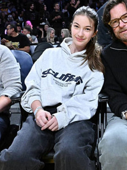 Los Angeles Lakers Game Francesca Nora Bateman Hoodie