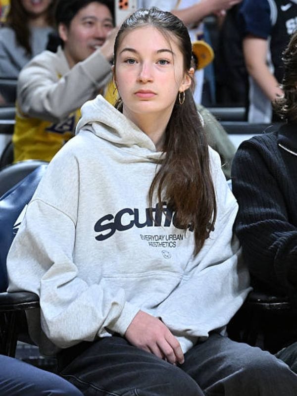 Los Angeles Lakers Game Francesca Nora Bateman Hoodie