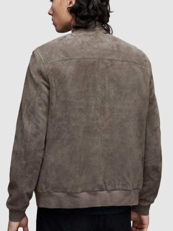 Love is Blind S07 Nick Lachey Brown Suede Jacket