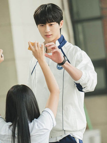 Lovely Runner 2024 Ryoo Seon-jae White Jacket