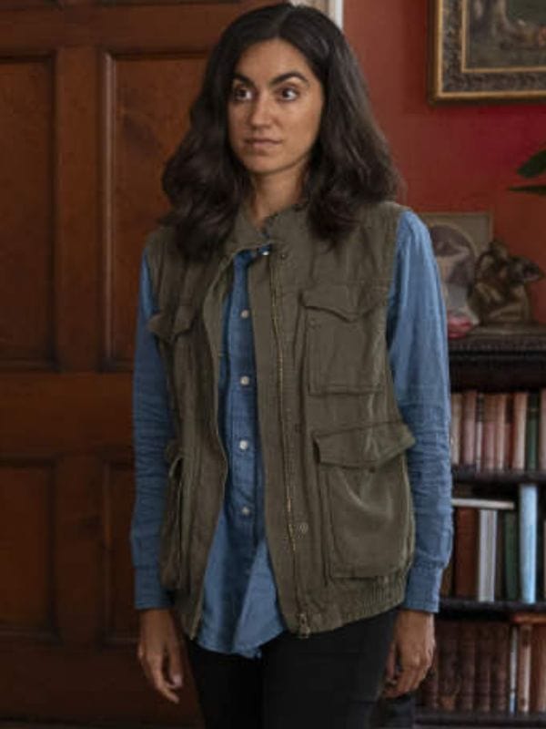 Lynley S01 Sofia Barclay Green Vest - Shop Now