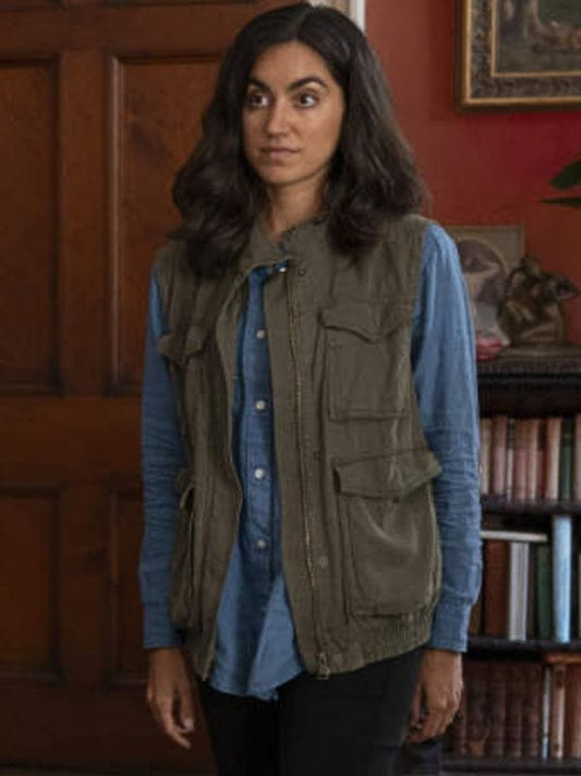Lynley S01 Sofia Barclay Green Vest - Shop Now