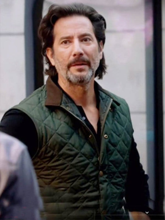 Russ Taylor MacGyver Henry Ian Cusick Green Vest