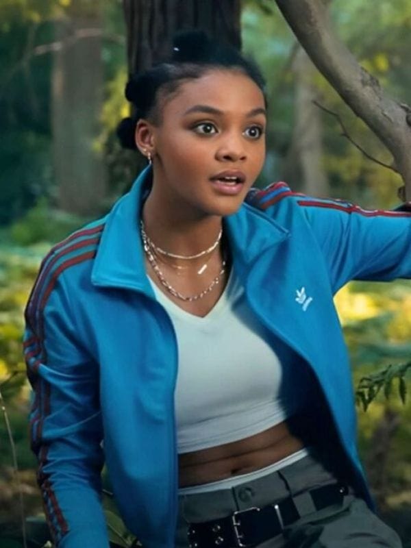 Madame Web 2024 Celeste O'Connor Track Jacket – Winter Whirl