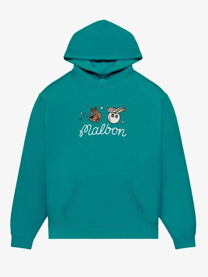 Malbon Two Man Scramble Hoodie - Winter Whirl Premium