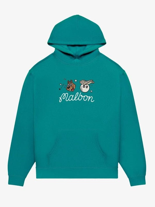 Malbon Two Man Scramble Hoodie - Winter Whirl Premium