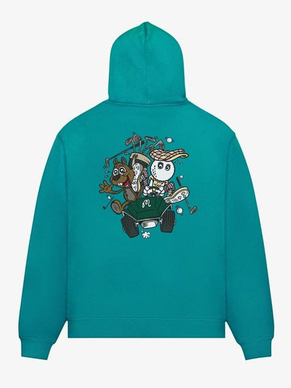 Malbon Two Man Scramble Hoodie - Winter Whirl Premium