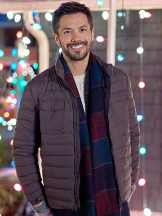 Marco Grazzini Christmas Under the Lights Quilted Jacket