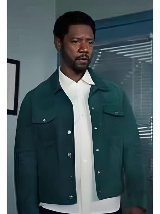 Marcus Dante The Equalizer S04 Green Suede Jacket