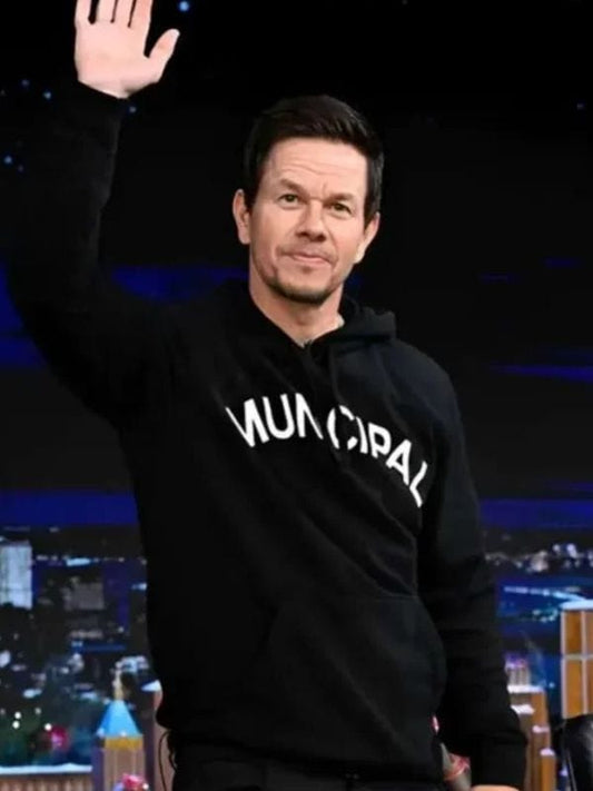 Mark Wahlberg Tonight Show Black Hoodie