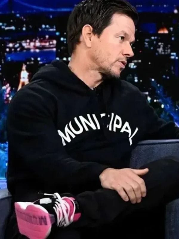 Mark Wahlberg Tonight Show Black Hoodie