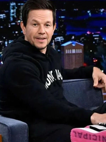 Mark Wahlberg Tonight Show Black Hoodie