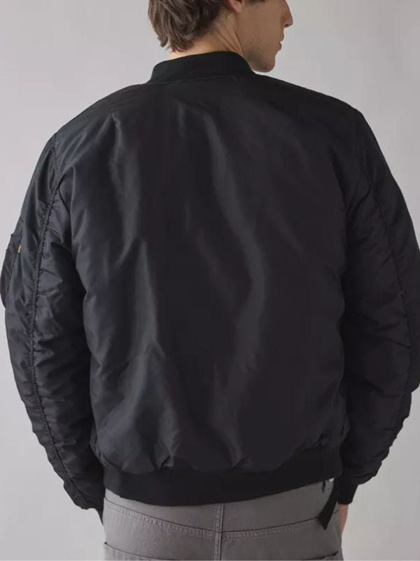 Marshals S01 Pete Calvin Bomber Jacket Black