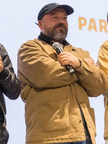 Marsupilami Premiere Alban Ivanov Brown Jacket