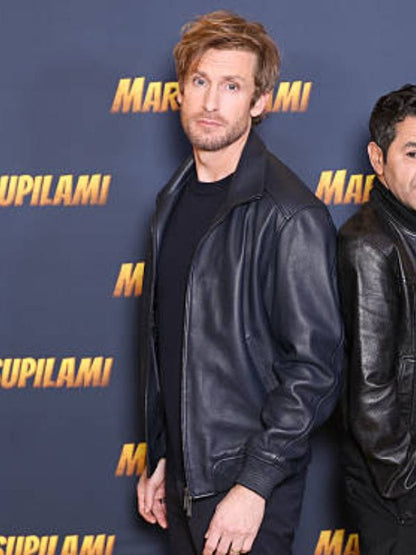 Marsupilami Premiere Philippe Lacheau Leather Jacket