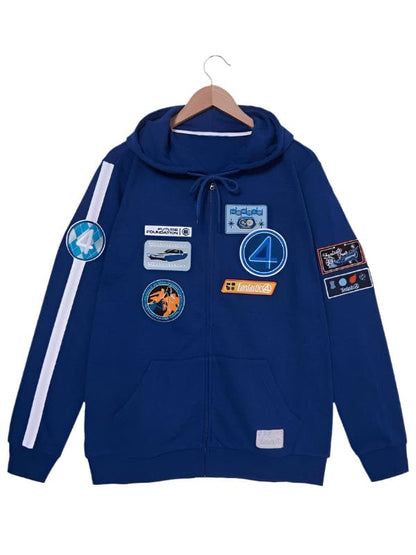 Marvel The Fantastic Four: First Steps Icon Patches Hoodie - Shop Now