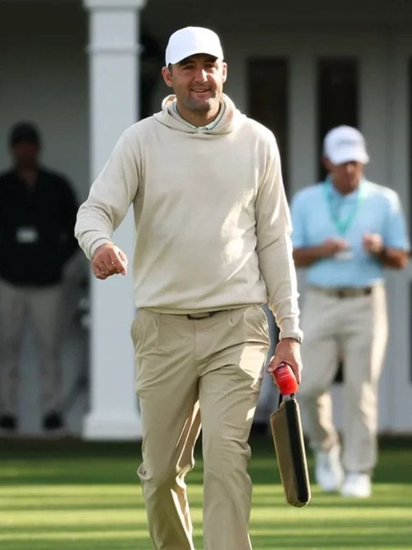 Golf Master 2026 Scottie Scheffler Beige Hoodie