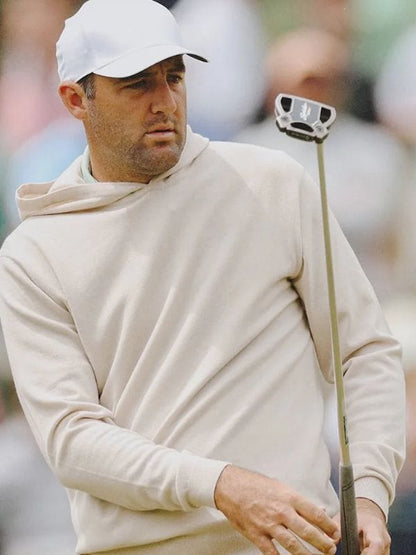 Golf Master 2026 Scottie Scheffler Beige Hoodie