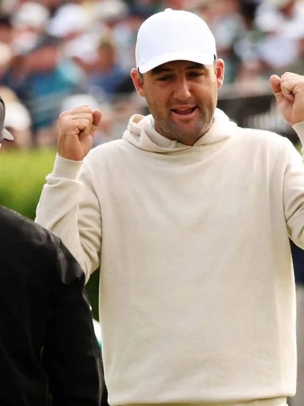 Golf Master 2026 Scottie Scheffler Beige Hoodie