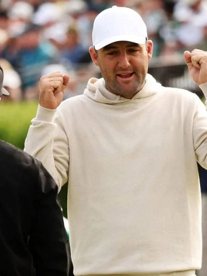 Golf Master 2026 Scottie Scheffler Beige Hoodie