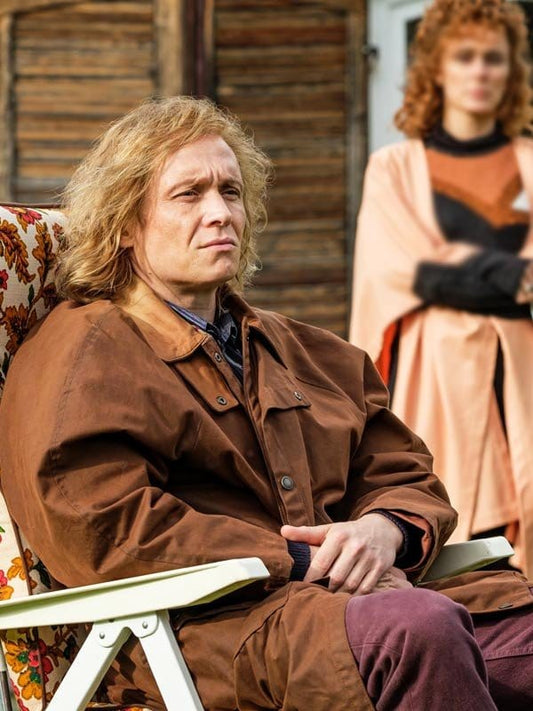 Matthias Schweighofer Girl You Know It’s True Brown Coat