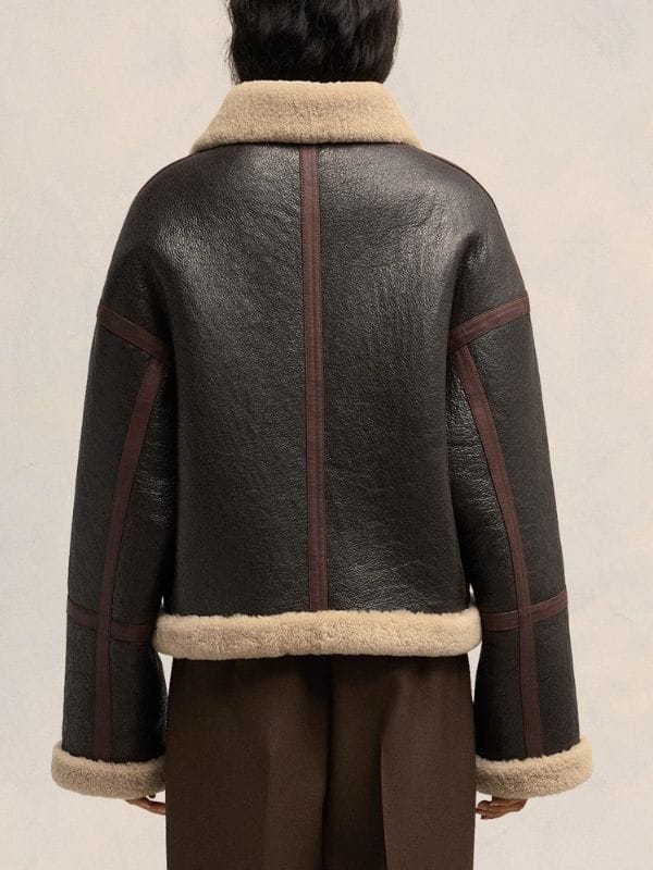 Melo Movie S01 Choi Woo-sik Shearling Leather Jacket