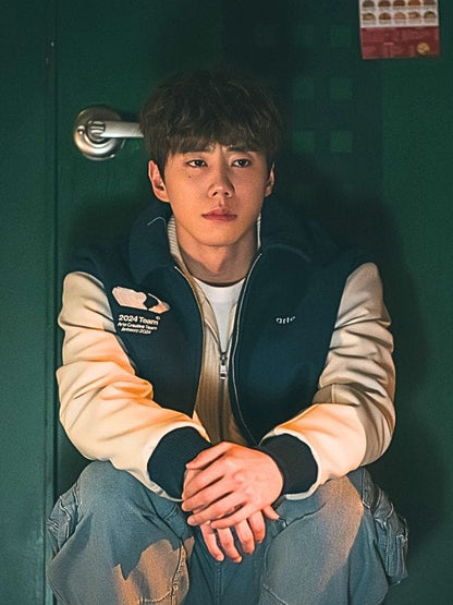 Melo Movie S01 Lee Jun-young Varsity Jacket