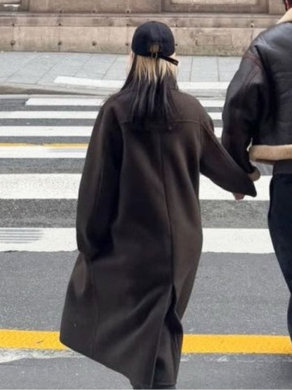Melo Movie S01 Park Bo-young Brown Coat