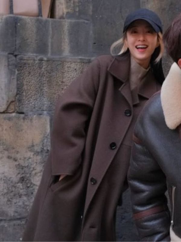 Melo Movie S01 Park Bo-young Brown Coat
