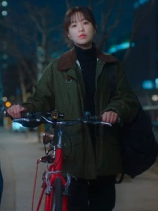 Melo Movie S01 Park Bo-young Green Jacket