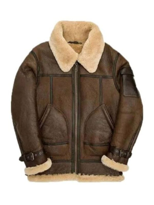 Men’s B3 Aviator Shearling Leather Jacket