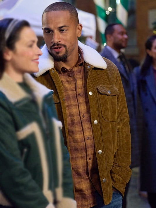 Michael Xavier Trading Up Christmas 2024 Brown Jacket