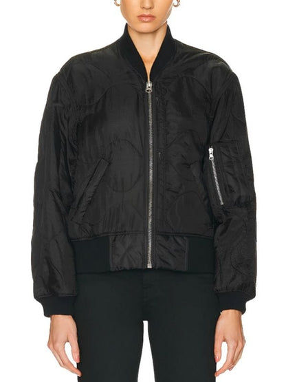 Michelle Calderon Smoke S01 Bomber Jacket