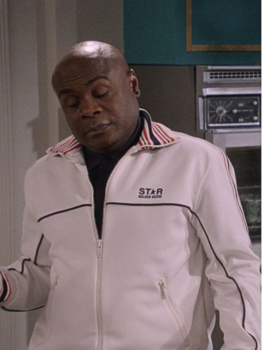 Mid-Century Modern S01 Arthur Broussard White Track Jacket