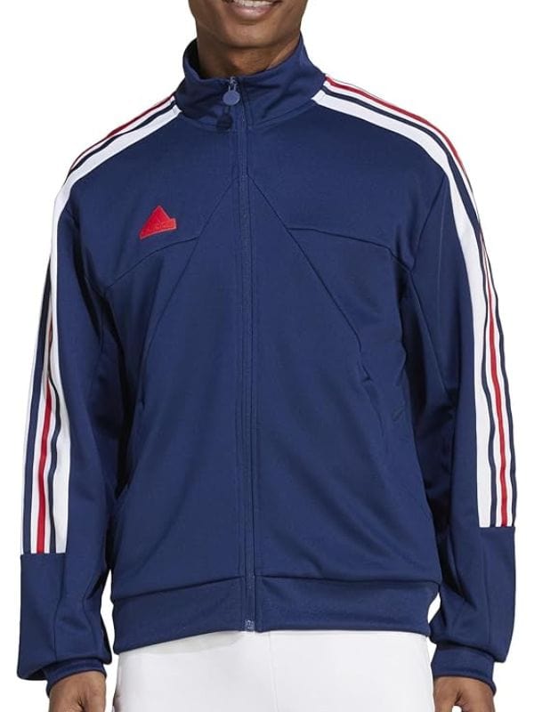 Mid-Century Modern S01 Nathan Lane Blue Track Jacket