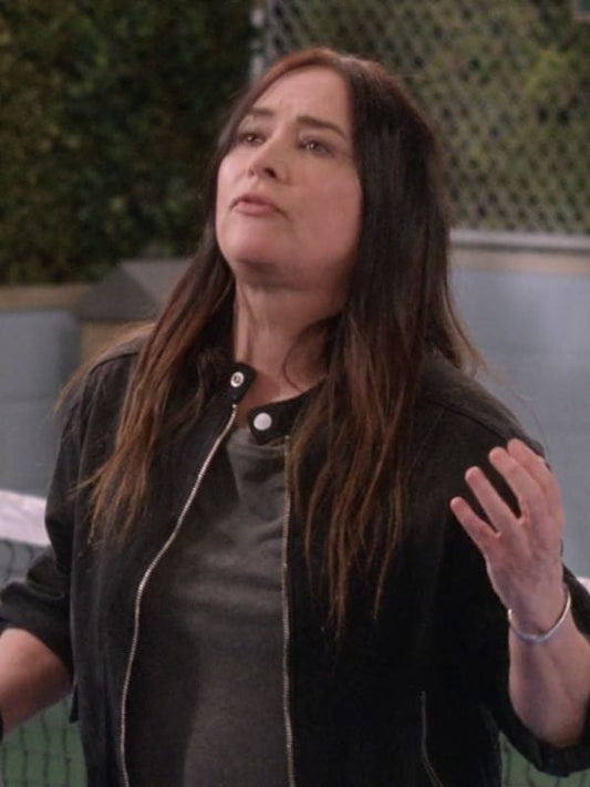 Mid-Century Modern S01 Pamela Adlon Black Denim Jacket Mid-Century Modern S01 Pamela Adlon Black Denim Jacket