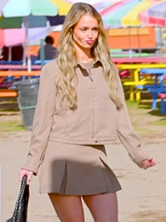 Mikayla Matthews The Secret Lives of Mormon Wives S02 Beige Jacket