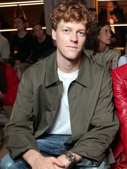 Milan Fashion Week 2026 Jannik Sinner Jacket