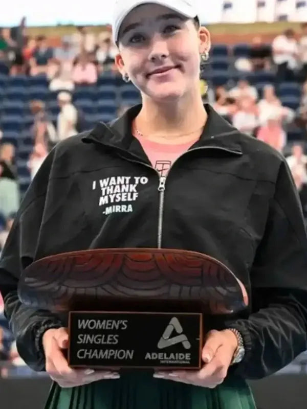 Mirra Andreeva 2026 Adelaide International Jacket