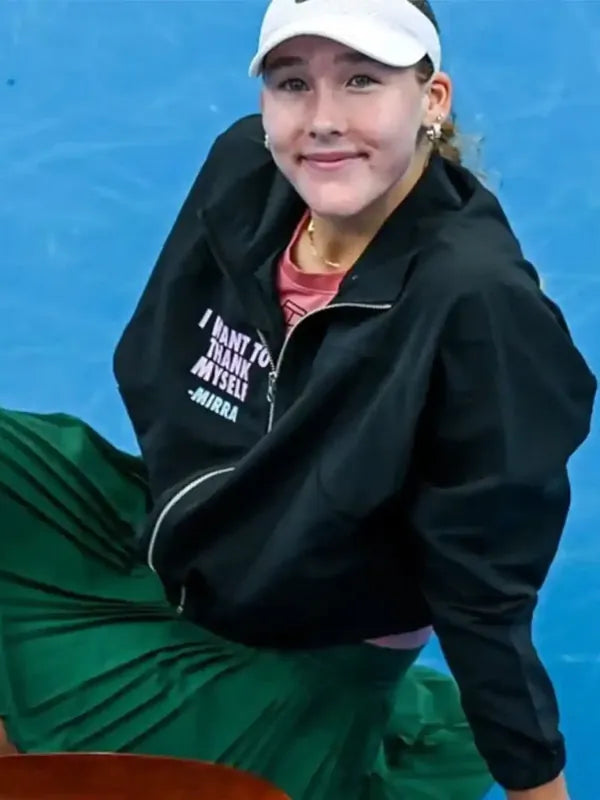 Mirra Andreeva 2026 Adelaide International Jacket