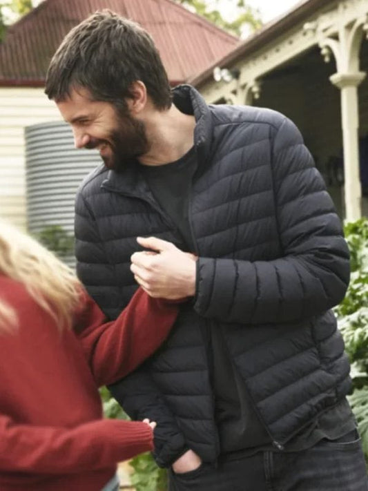 Mix Tape S01 Jim Sturgess Puffer Jacket