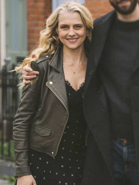 Mix Tape S01 Teresa Palmer Leather Jacket