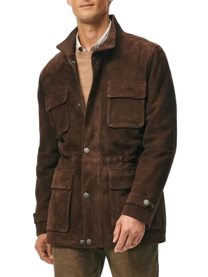 Mobland Conrad Harrigan Brown Suede Jacket