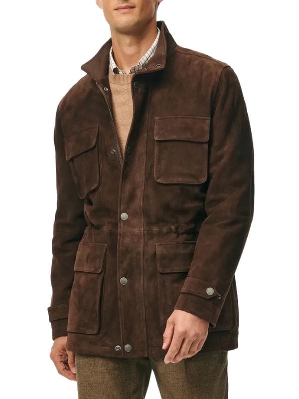 Mobland Conrad Harrigan Brown Suede Jacket – Winter Whirl